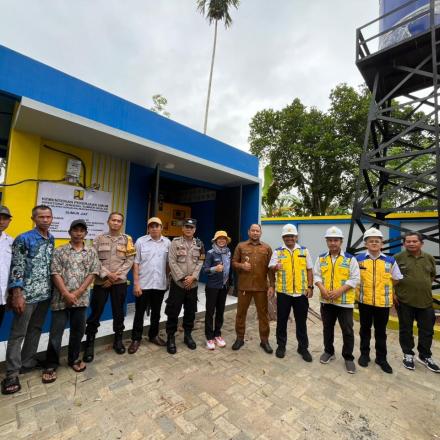 BWS PROVINSI KALSEL TINJAU LANGSUNG PEMANFAATAN SUMUR BOR UNTUK PERTANIAN DI DESA BAWAHAN SEBERANG